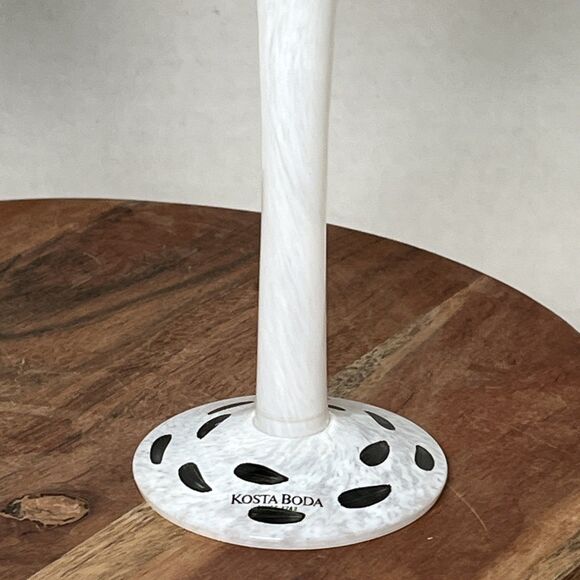 Pair Of Ulrica Hydman-Vallien Kosta Boda Open Minds Martini Glasses Goblet EUC - Picture 10 of 16